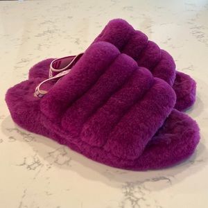 Fascia UGG fur slipper